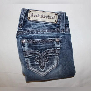 Rock Revival Novela Straight Jeans Size 26